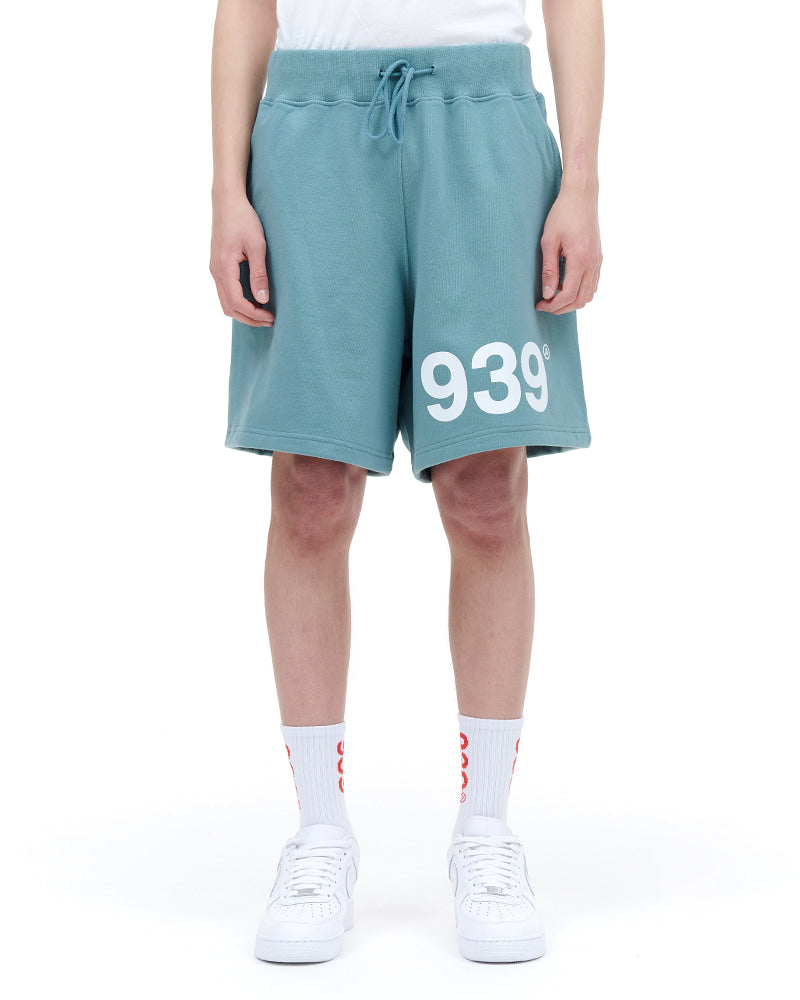 ARCHIVE BOLD (アーカイブボールド) 939 LOGO SWEAT SHORTS (MINT)
