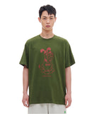 ARCHIVE BOLD (アーカイブボールド) BAD BEAGLE T-SHIRTS (KHAKI)
