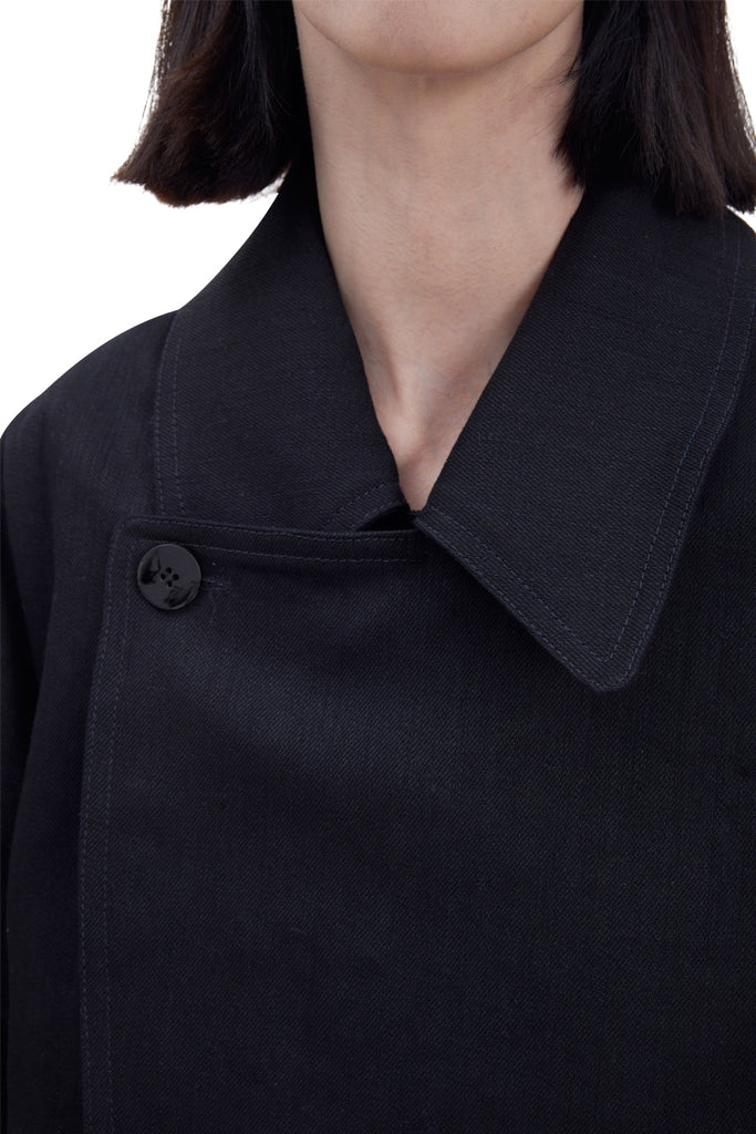 レイブレス(LABELESS) DENIM DOLMAN JACKET