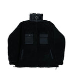 DAYDAF (デイダフ) DAYDAF COBRA BUCKLE FLEECE JACKET - BLACK