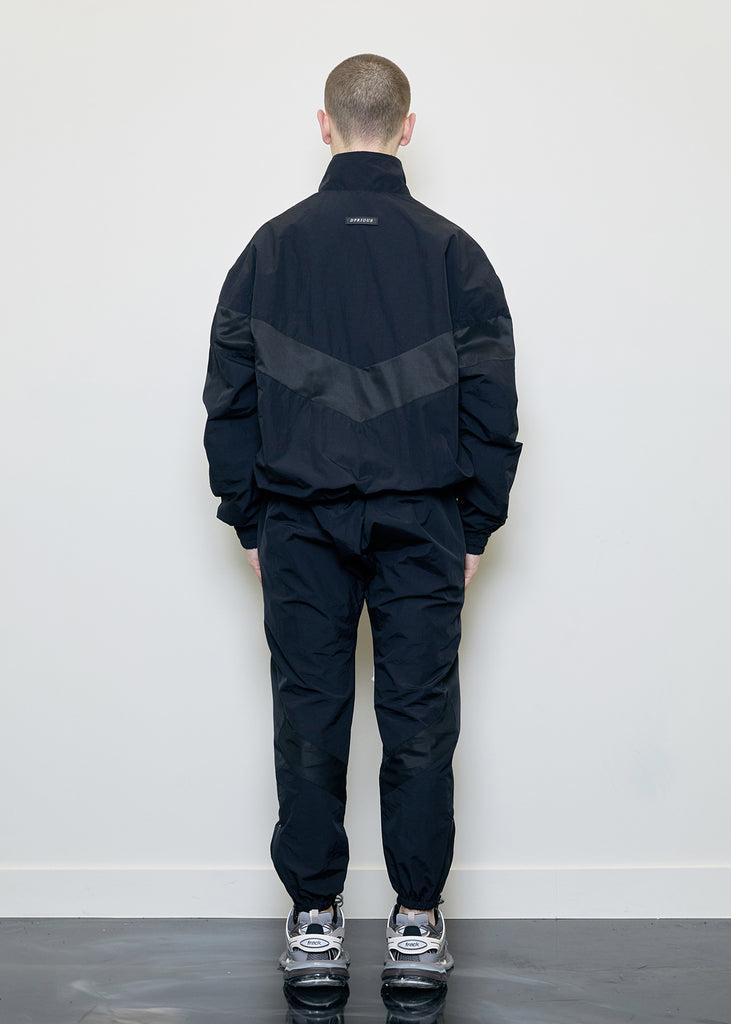 ディープリーク(DPRIQUE) CONTRAST TRACK JACKET BLACK/BLACK