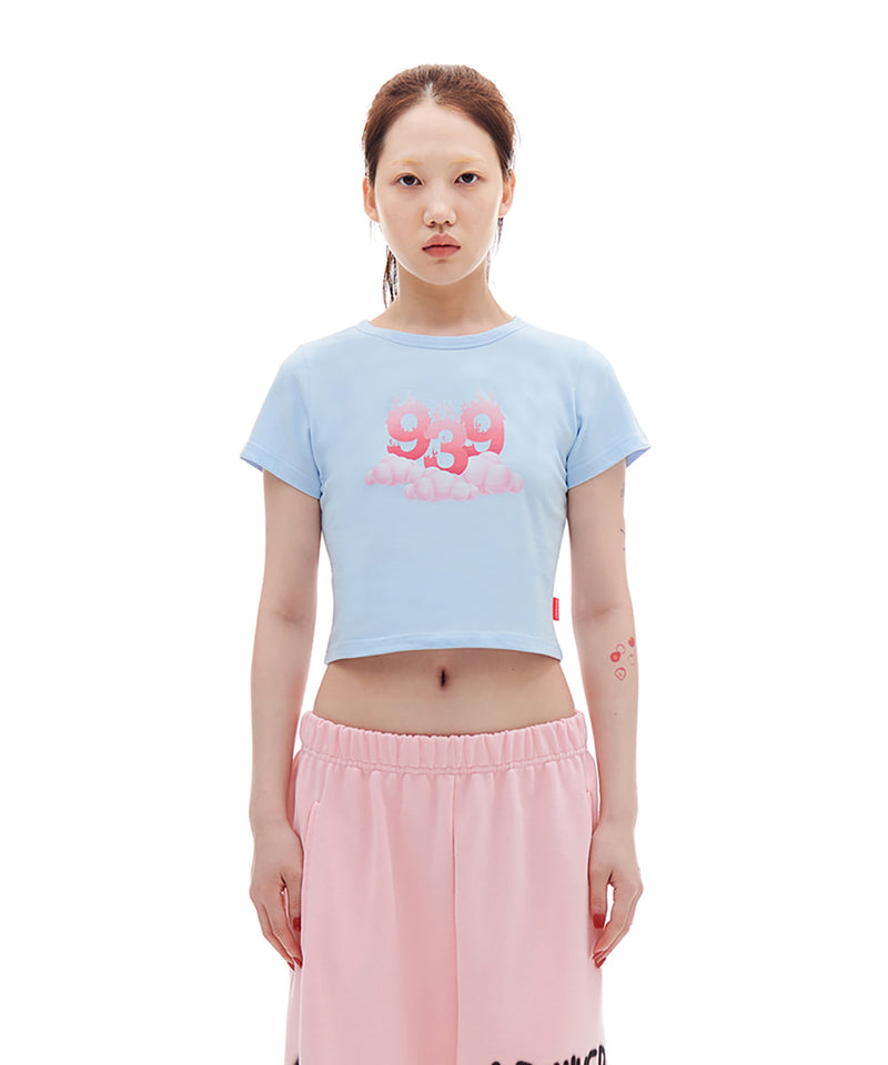 ARCHIVE BOLD (アーカイブボールド) 939 TYPE F CROP TOP (SKY BLUE)