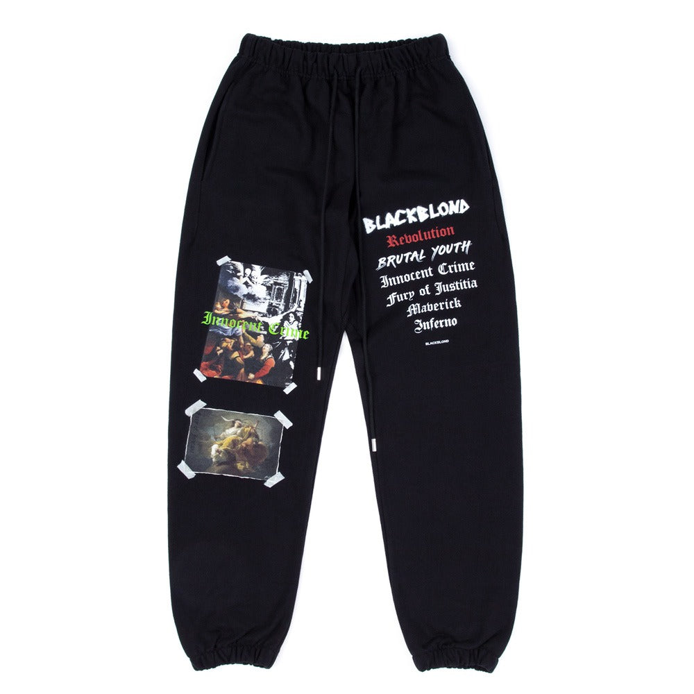 ブラックブロンド(BLACKBLOND) BBD Collection Sweatpants (Black)