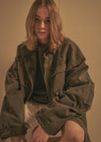 オベルー(OVERR) 20SS PIGMENT GRAY FIELD JACKET