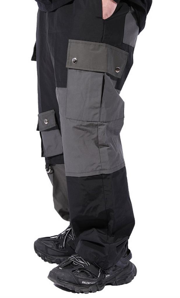 オウェンド(A-WENDE) Poly Mix pants (grey)