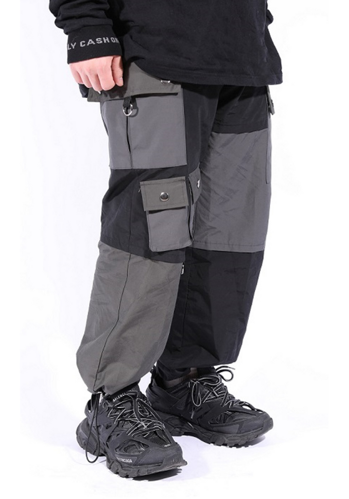 オウェンド(A-WENDE) Poly Mix pants (grey)