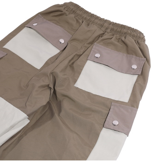 オウェンド(A-WENDE) Poly Mix pants (Tan)