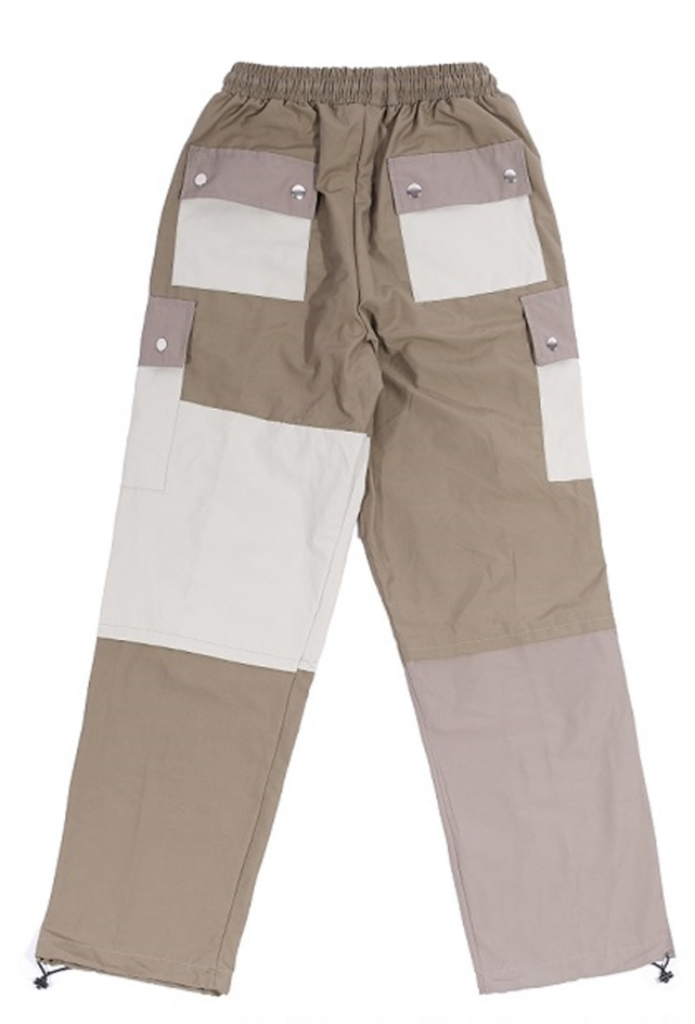 オウェンド(A-WENDE) Poly Mix pants (Tan)