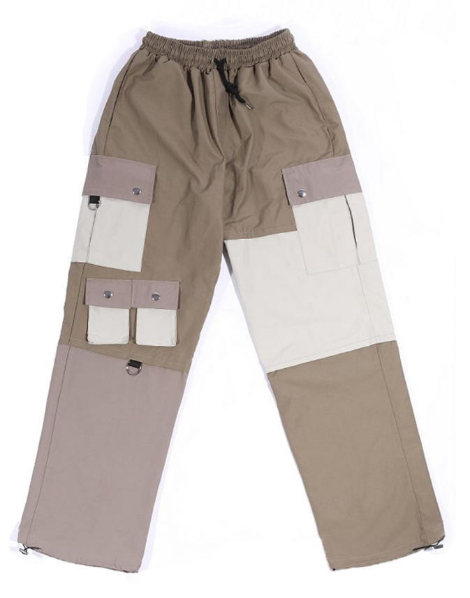 オウェンド(A-WENDE) Poly Mix pants (Tan)