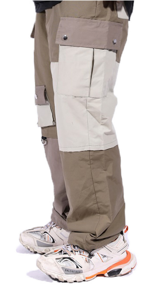 オウェンド(A-WENDE) Poly Mix pants (Tan)