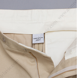 アクメドラビ(acme' de la vie) ADLV COTTON PANTS BEIGE Beige cotton pants