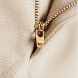 アクメドラビ(acme' de la vie) ADLV COTTON PANTS BEIGE Beige cotton pants