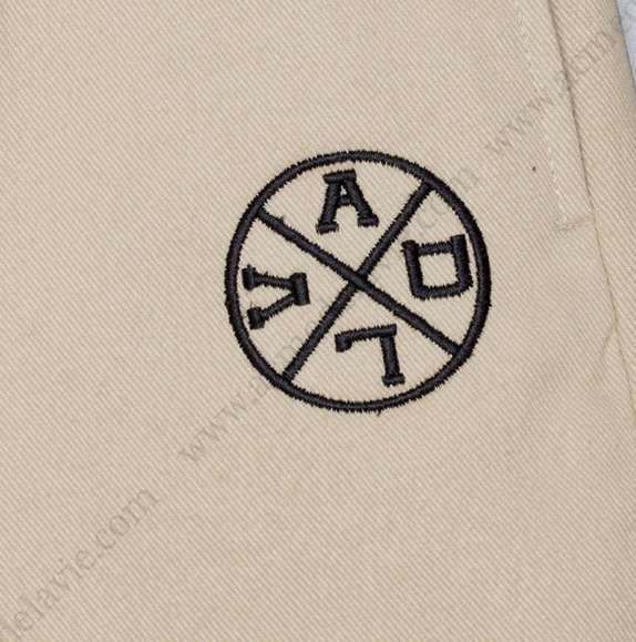 アクメドラビ(acme' de la vie) ADLV COTTON PANTS BEIGE Beige cotton pants