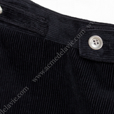 アクメドラビ(acme' de la vie) ADLV CORDUROY PANTS BLACK