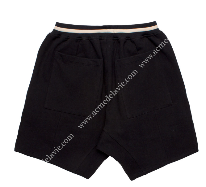 アクメドラビ(acme' de la vie) ADLV ZIPPER TRAINNING SHORT PANTS BLACK