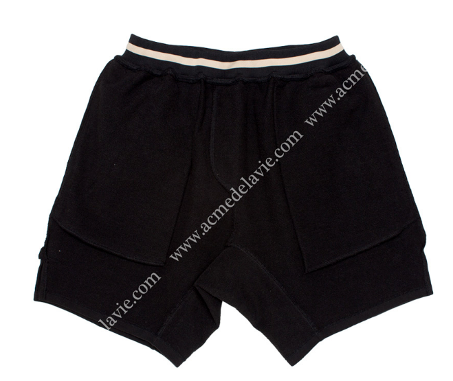 アクメドラビ(acme' de la vie) ADLV ZIPPER TRAINNING SHORT PANTS BLACK