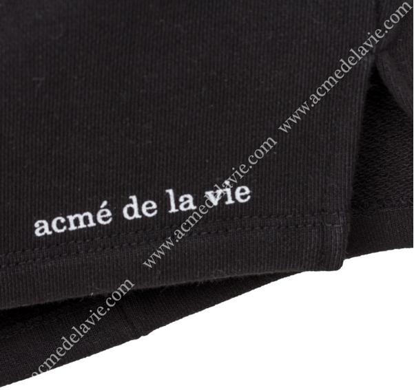 アクメドラビ(acme' de la vie) ADLV ZIPPER TRAINNING SHORT PANTS BLACK