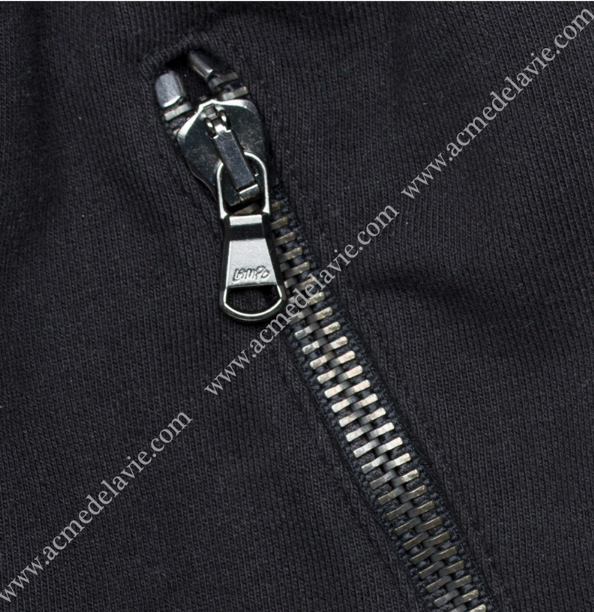 アクメドラビ(acme' de la vie) ADLV ZIPPER TRAINNING SHORT PANTS BLACK