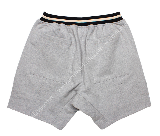 アクメドラビ(acme' de la vie) ADLV ZIPPER TRAINNING SHORT PANTS GREY