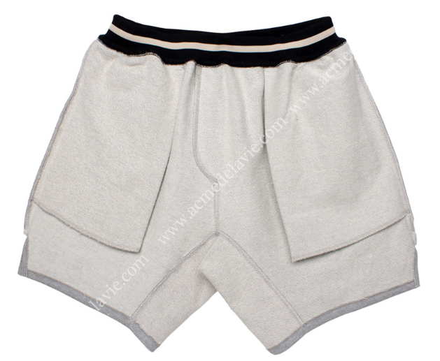 アクメドラビ(acme' de la vie) ADLV ZIPPER TRAINNING SHORT PANTS GREY