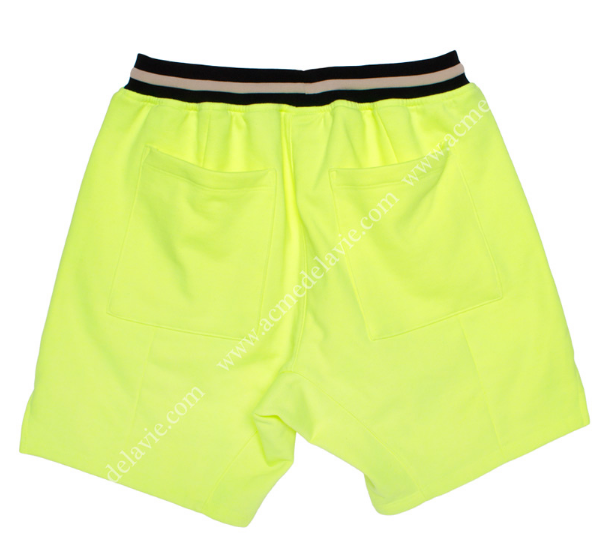 アクメドラビ(acme' de la vie) ADLV ZIPPER TRAINNING SHORT PANTS NEON YELLOW