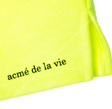 アクメドラビ(acme' de la vie) ADLV ZIPPER TRAINNING SHORT PANTS NEON YELLOW