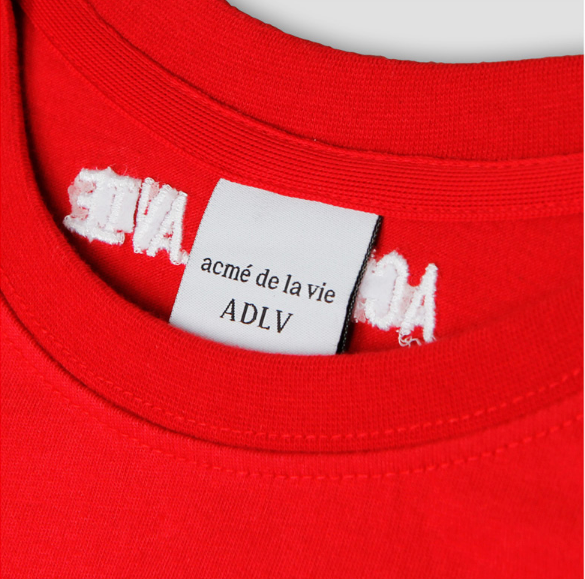 アクメドラビ(acme' de la vie) ADLV LONG SLEEVES T-SHIRT ADLV