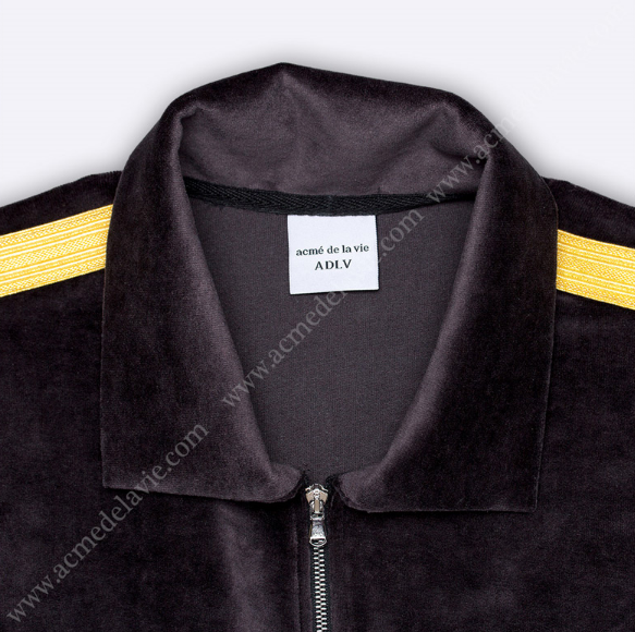 アクメドラビ(acme' de la vie) ADLV VELOUR CHARCOAL TOP