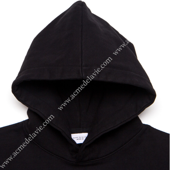 アクメドラビ(acme' de la vie) ADLV VINTAGE WASHING HOODIE BLACK JOKER