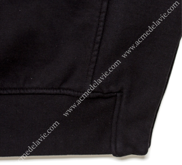 アクメドラビ(acme' de la vie) ADLV VINTAGE WASHING HOODIE BLACK JOKER