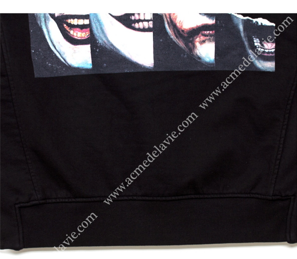 アクメドラビ(acme' de la vie) ADLV VINTAGE WASHING HOODIE BLACK JOKER