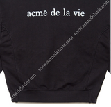 アクメドラビ(acme' de la vie) ADLV VINTAGE WASHING HOODIE BLACK JOKER