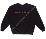 アクメドラビ(acme' de la vie) ADLV VINTAGE WASHING SWEATS T-SHIRT BLACK SHAKESPEARE