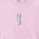 アクメドラビ(acme' de la vie) ADLV SEAHORSE SWEATSHIRT LIGHT PINK