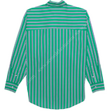 アクメドラビ(acme' de la vie) ADLV STRIPE SHIRT GREEN