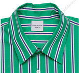 アクメドラビ(acme' de la vie) ADLV STRIPE SHIRT GREEN