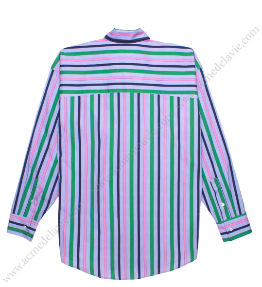 アクメドラビ(acme' de la vie) ADLV STRIPE SHIRT MULTI COLOR