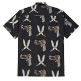 アクメドラビ(acme' de la vie) ADLV DIGITAL PRINTING SHIRT (ブラック)