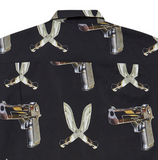 アクメドラビ(acme' de la vie) ADLV DIGITAL PRINTING SHIRT (ブラック)