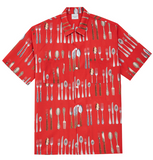 アクメドラビ(acme' de la vie) ADLV DIGITAL PRINTING SHIRT (レッド)