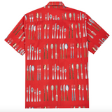 アクメドラビ(acme' de la vie) ADLV DIGITAL PRINTING SHIRT (レッド)