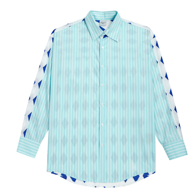 アクメドラビ(acme' de la vie) ADLV HALF SHIRT BLUE