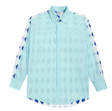 アクメドラビ(acme' de la vie) ADLV HALF SHIRT BLUE