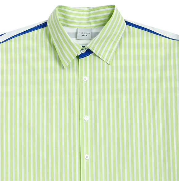 アクメドラビ(acme' de la vie) ADLV HALF SHIRT GREEN