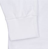 アクメドラビ(acme' de la vie) ADLV BABY FACE LONG SLEEVE RUGBY T-SHIRT WHITE