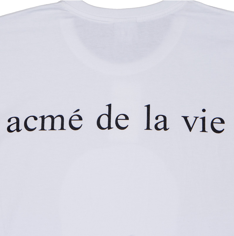 アクメドラビ(acme' de la vie) ADLV BABY FACE LONG SLEEVE WITCH T-SHIRT WHITE