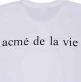 アクメドラビ(acme' de la vie) ADLV BABY FACE LONG SLEEVE WITCH T-SHIRT WHITE