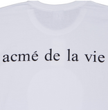 アクメドラビ(acme' de la vie) ADLV BABY FACE LONG SLEEVE DONUTS T-SHIRT WHITE
