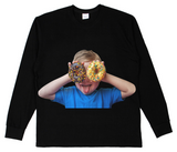 アクメドラビ(acme' de la vie) ADLV BABY FACE LONG SLEEVE DONUTS T-SHIRT (ブラック)
