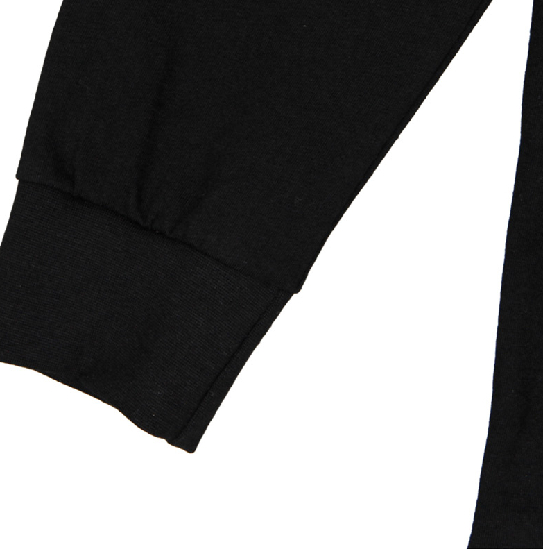 アクメドラビ(acme' de la vie) ADLV BABY FACE LONG SLEEVE STRAW HAT T-SHIRT (ブラック)